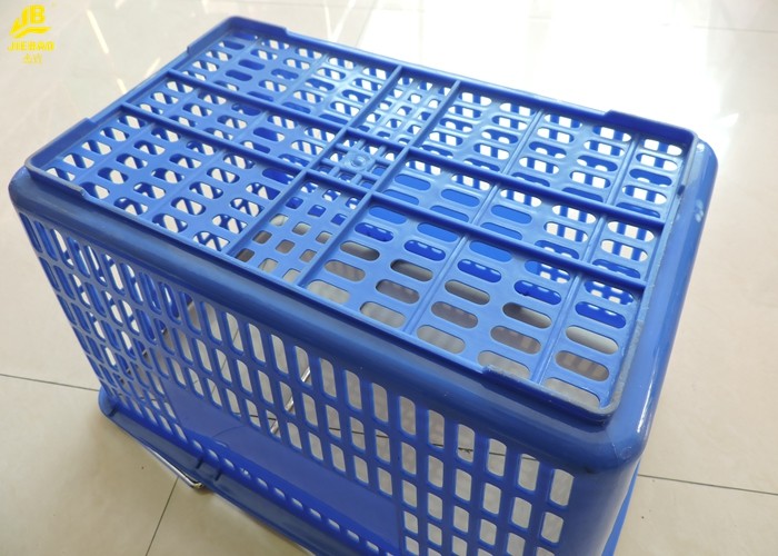 Light Weight Plastic Grocery Hand Baskets , Hand Held Retail Store Shopping Baskets