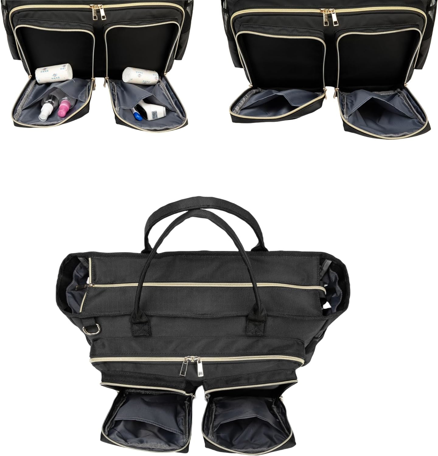 RABJEN NURSE UTILITY TOTE BAG, LAPTOP TRAVEL BAG FOR WORK HOME CARE NURSE FOR ADULTS