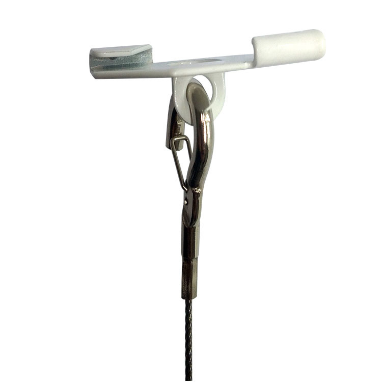 Suspended Ceiling Clips For Lights White T - Bar Clips Track Lighting