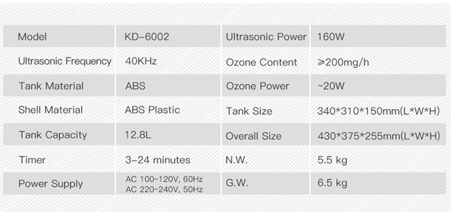 Home Use Large Ultrasonic Fruit And Vegetable Washer Home Appliance Sonicator