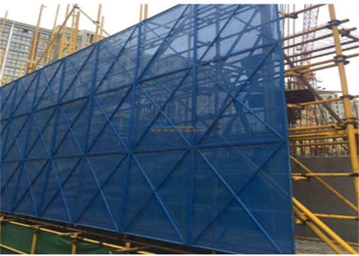 Punching Construction Safety Screens Self Climbing Scaffold System 1.5X1.8M