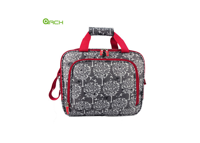Compact Printing Ripstop Nylon Messager Bag With One Front Big Pocket