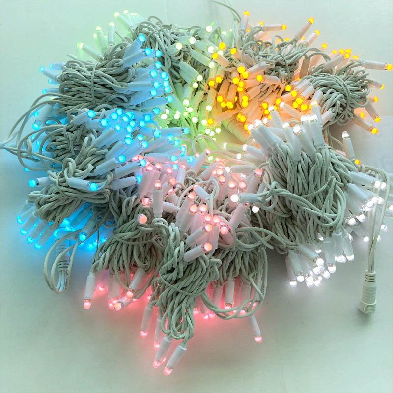 White color LED rope light 50M/roll Christmas decorative lighting 13mm size ETL listed lighting manufacturer from China