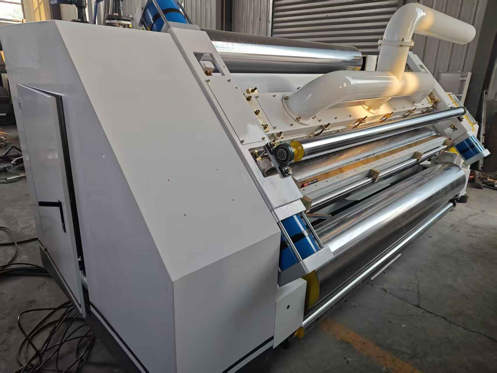 Carton Box Corrugated Cardboard Making Machine Single Face Machine