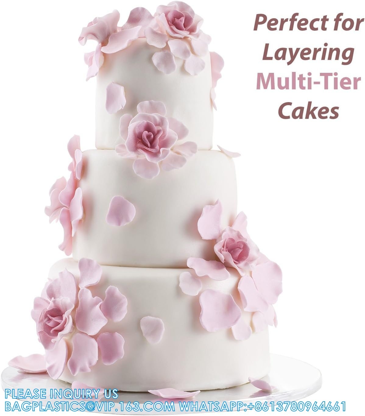 Cakeboard Round, 4, 6, 8, 10, 12 Inch Cake Base Cardboards, Round Cake Circles, Each Size, Set For Baking Cake