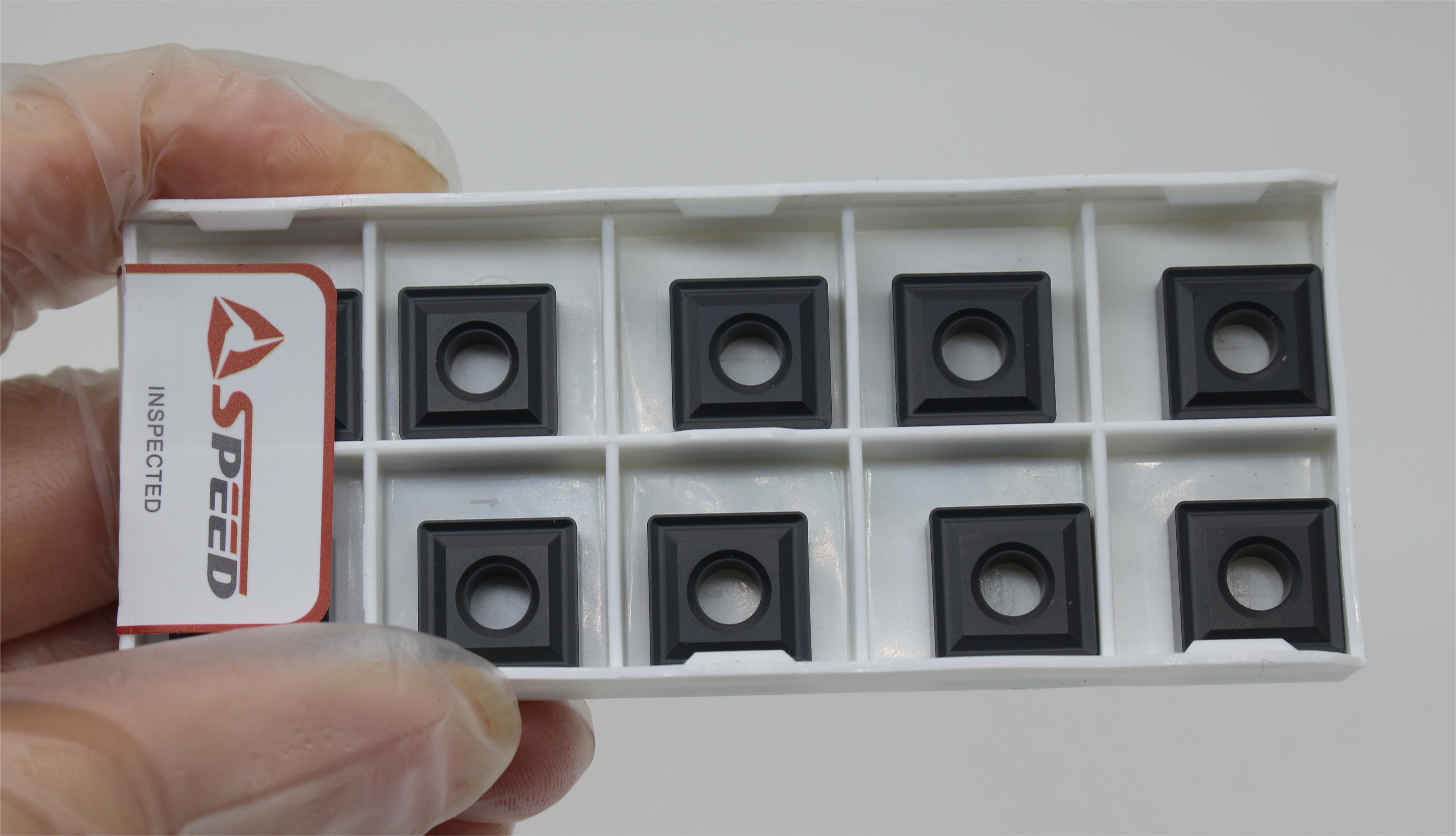 Square Tungsten Carbide Inserts For Turning Steel SNMG For Metalworking