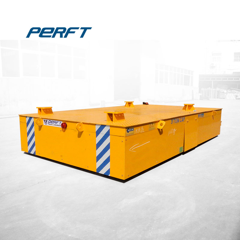 Battery powered trolley for cargo transfer self-propelled cart,battery operated platform electric bogie