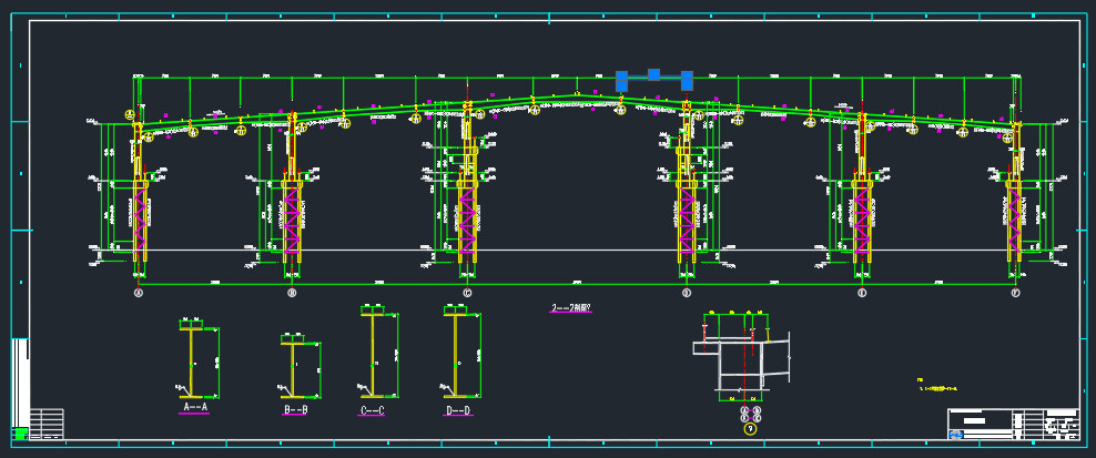 Large Span Heavy Steel Structure Q235B Q355B Warehouse Workshop
