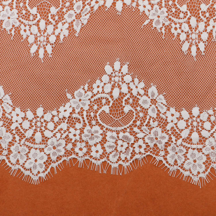 Good Quality Crochet Eyelash Lace Edge for Dress Double Side