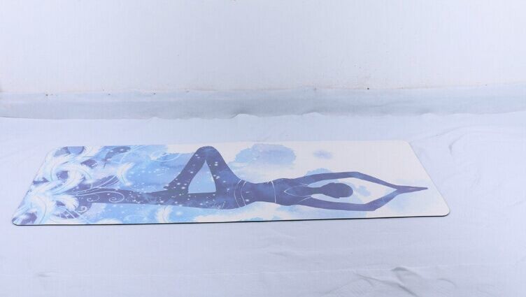 Ningbo Virson high quality eco friendly PU TPE custom screen printing exercies yoga mat