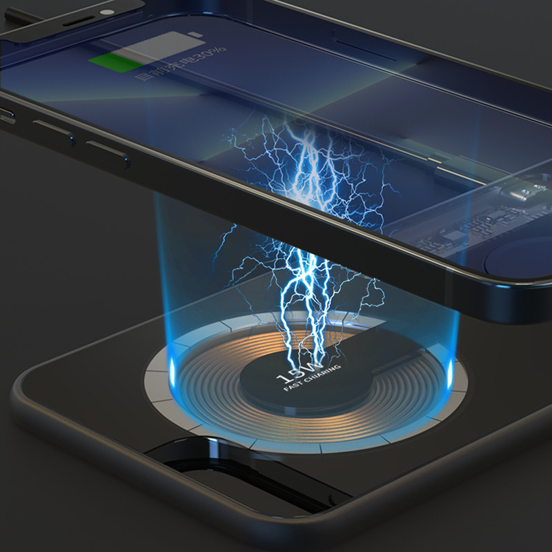 Wholesale 15 W Extremely Thin Qi Wireless Charger Pad For Iphone And Watch Earphone
