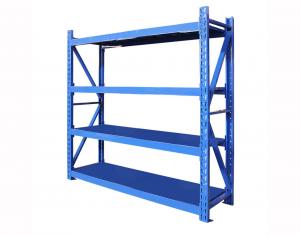 Buy cheap 700kg Four Layer Warehouse Storage Shelves Warehouse Storage Racking Metal Shelving product