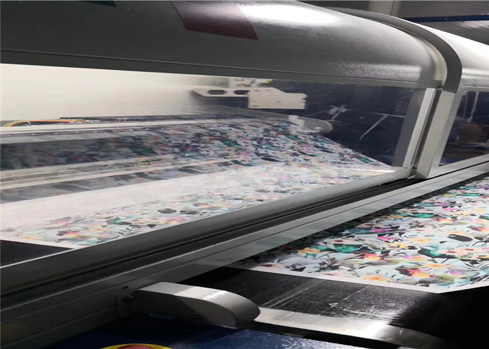 Desert Floral Recycled Polyester Fabric With Sublimated Transfer Printing