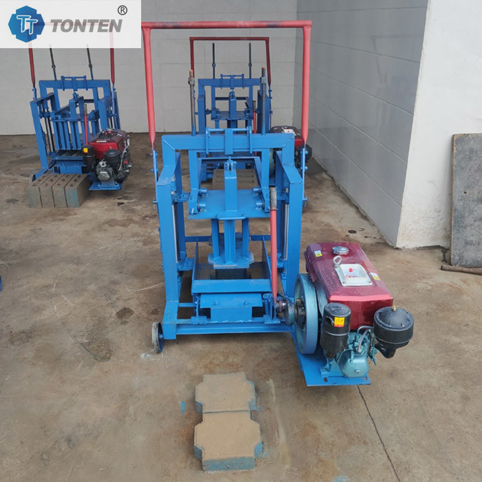 Mobile Diesel Brick Making Machine Sand Soil Brick Making Machine