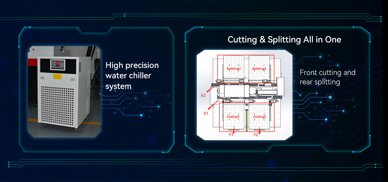 SCHOTT Automatic Low-Loss Material Optical Glass Cutting Machine with Speed ≤500mm/s
