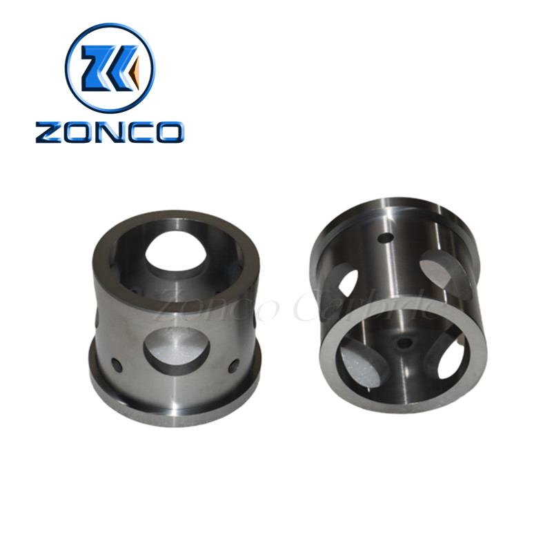 Yg6 Yg15 Tungsten Carbide Control Valve Seats Customized For Oil Gas Industry