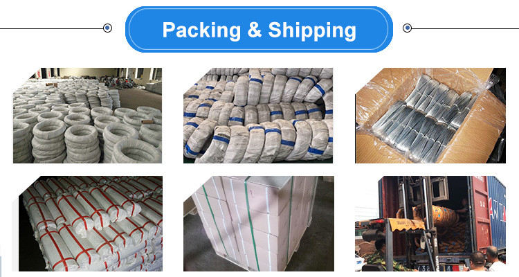 2.2 Mm Galvanized Iron Wire Bwg18 High Zinc Coating Woven Wire