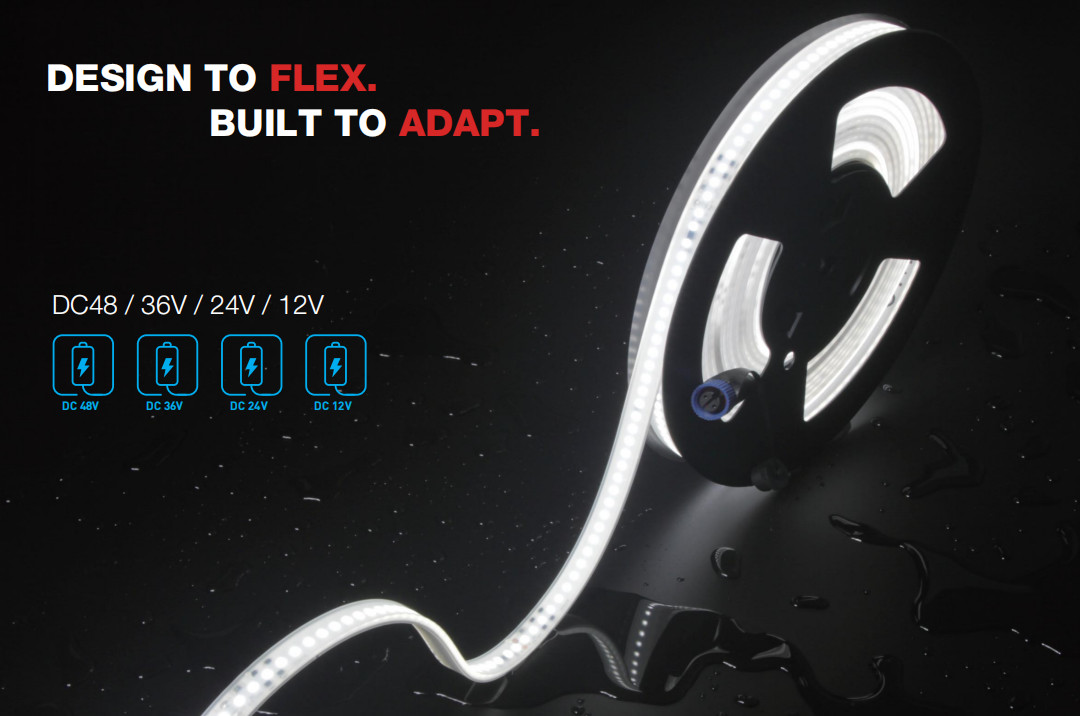 Super Bright Mining LED Strip Lighting IP68 Waterproof 2700K - 6500K Color Temperature
