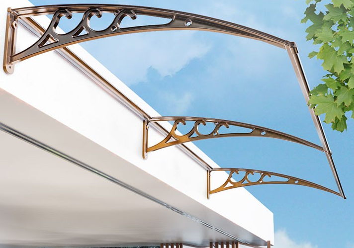 Contemporary Design Aluminium Profile Connecting Parts DIY Awning for Balcony or Windows