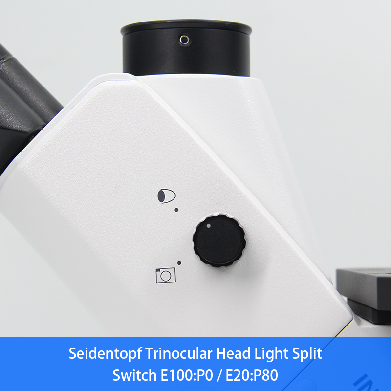 OPTO-EDU Trinocular Inverted Biological Microscope WF10X PlA14.2605 Kohler Illumination