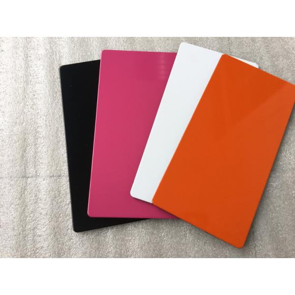 Grey / Silver Aluminium Composite Sheet Rigidity Outside Wall Covering Material