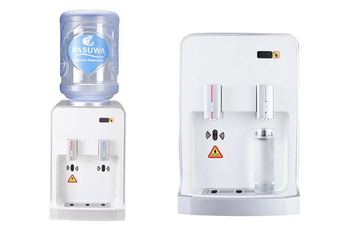 Touchless 5 Gallon Water Dispenser Desktop Cold And Hot Type Tabletop Water Dispenser