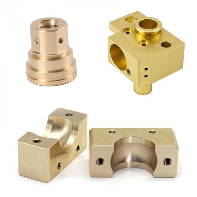 OEM / ODM Custom CNC Brass Parts Durable For Industrial Automation