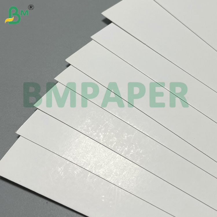 Moisture Resistant High Extensible Food Grade 250gsm 275gsm White Cardboard for  Frozen Food Packaging 