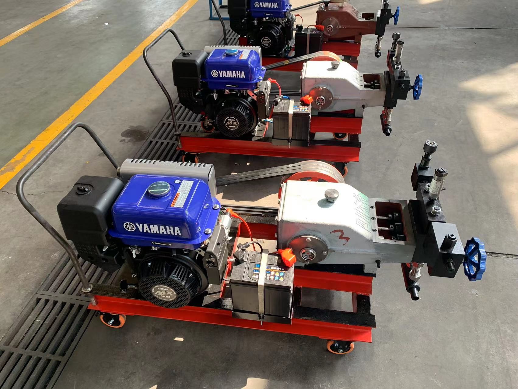 High Pressure 800bar Motorized Hydro Testing Pump For Boiler Pressure Testing