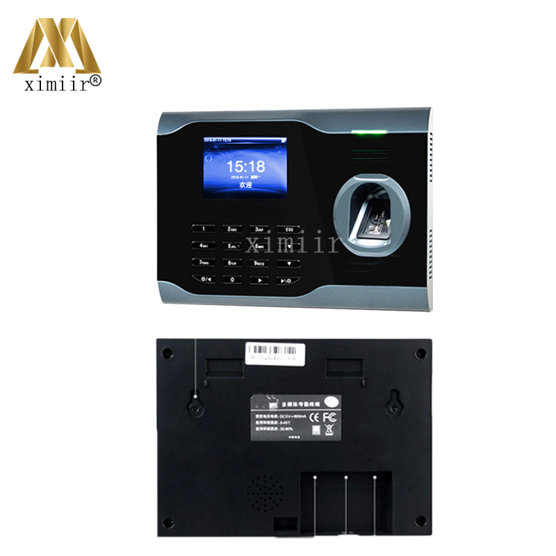 ZK U160 WIFI & TCP/IP Fingerprint Time Attendance Machine Terminal RFID/MF Card Time Clock Free Software Free SDK
