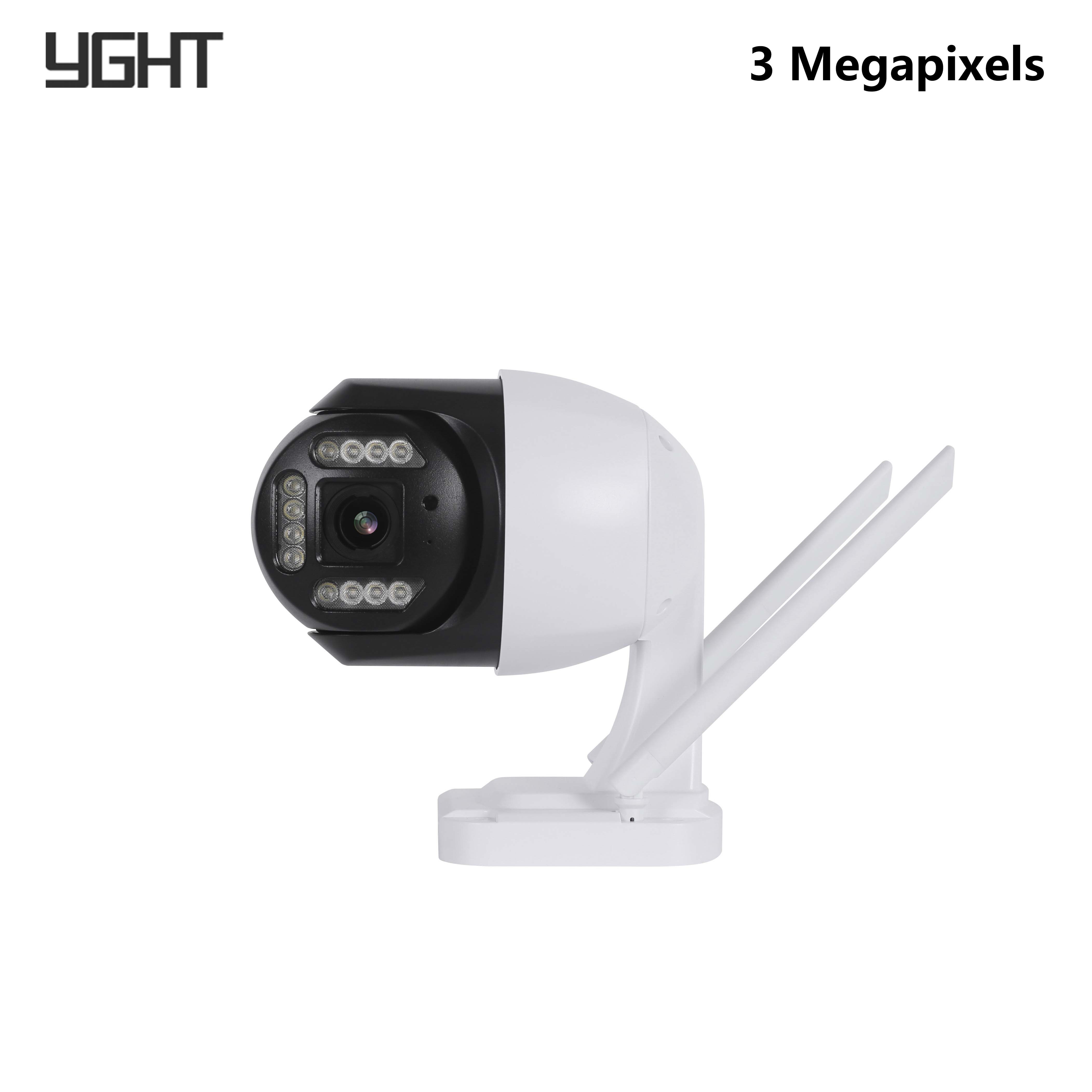 AI Track 2.4G WiFi CCTV PTZ Camera Outdoor IP66 Waterproof Seetong Cloud