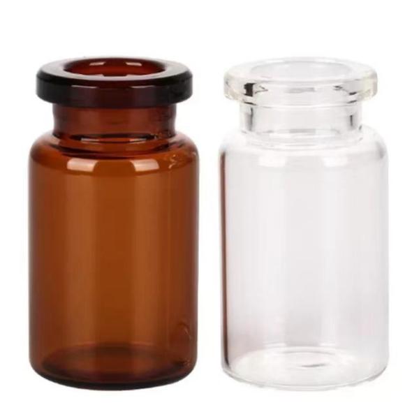 7ml 10ml 20ml Transparent Medicine Amber Clear Tubular Sterile Injection Glass
