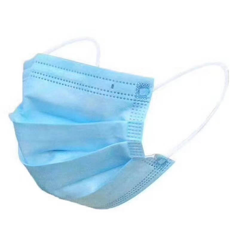 3ply Meltblown Fabric Mask Face Shield with Comfortable Earloop Disposable Face Mask