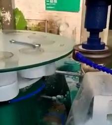 Glass Manual Control Glass Irregular Shape Edging Polishing Machine
