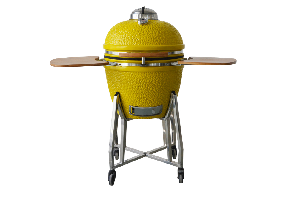 21" Grills Ceramic BBQ Kamado (Charcoal BBQ)-Chocolate