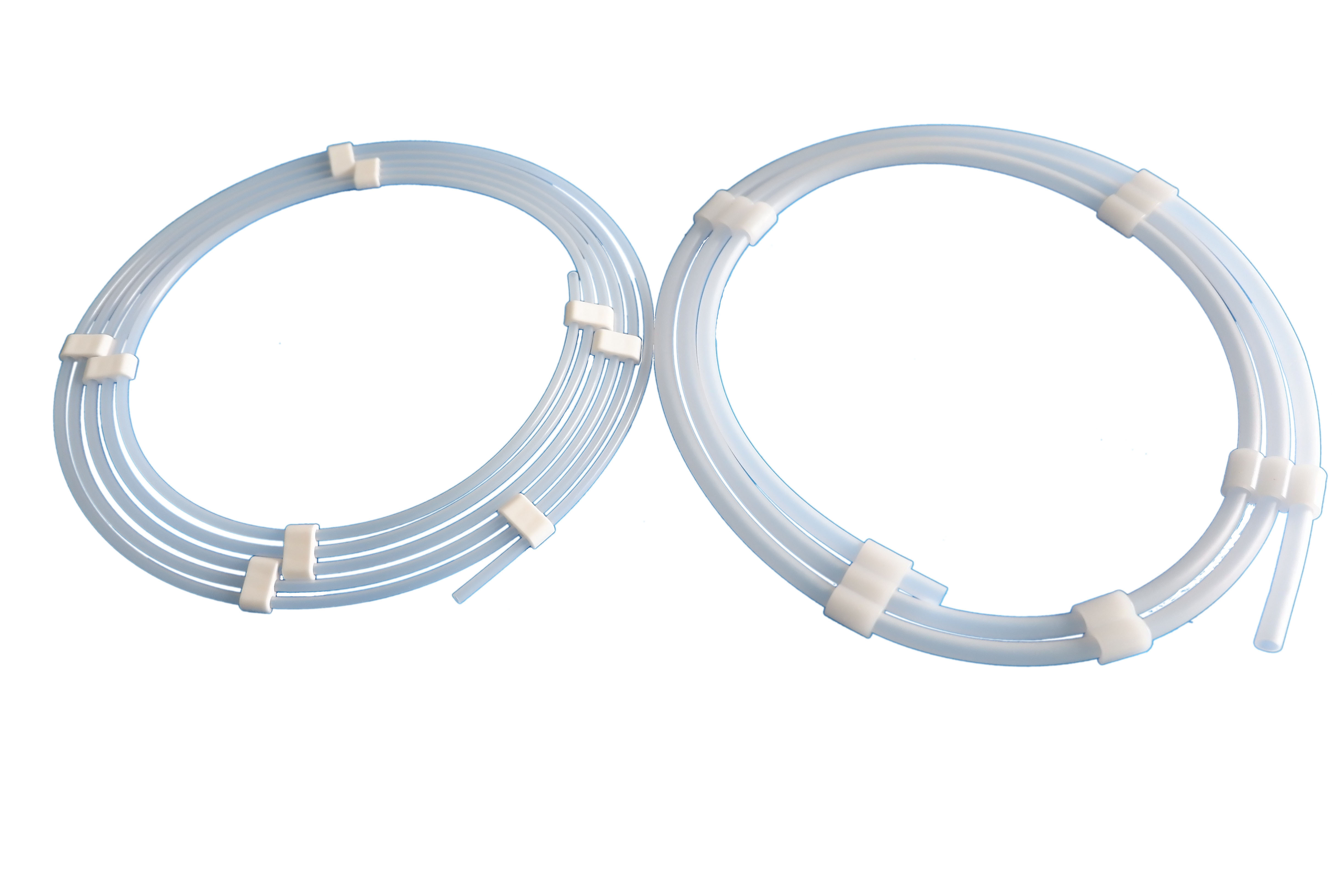 0.4-0.8mm Medical Tube Coiling Packaging Machine Buckle Coil Tube Equipment