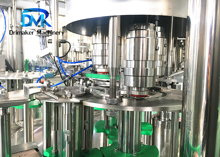 Litchi Juice Bottling Machine Sus Filling Valve 30 Bottles Per Minute
