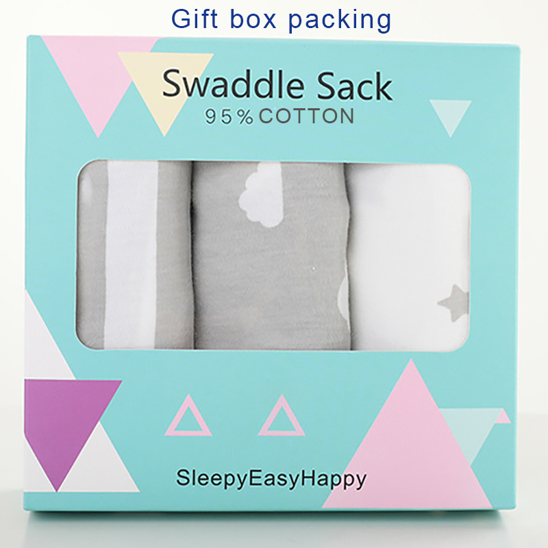 3 Layers Baby Sleep bag Gift packed Customized Baby Sleeping Bag 100% Cotton Baby Sleep Sack