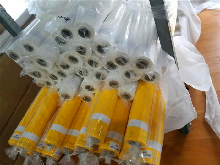 High Tension Polyester Silk Screen Printing Mesh 1.45m * 50m For Ceramic Products