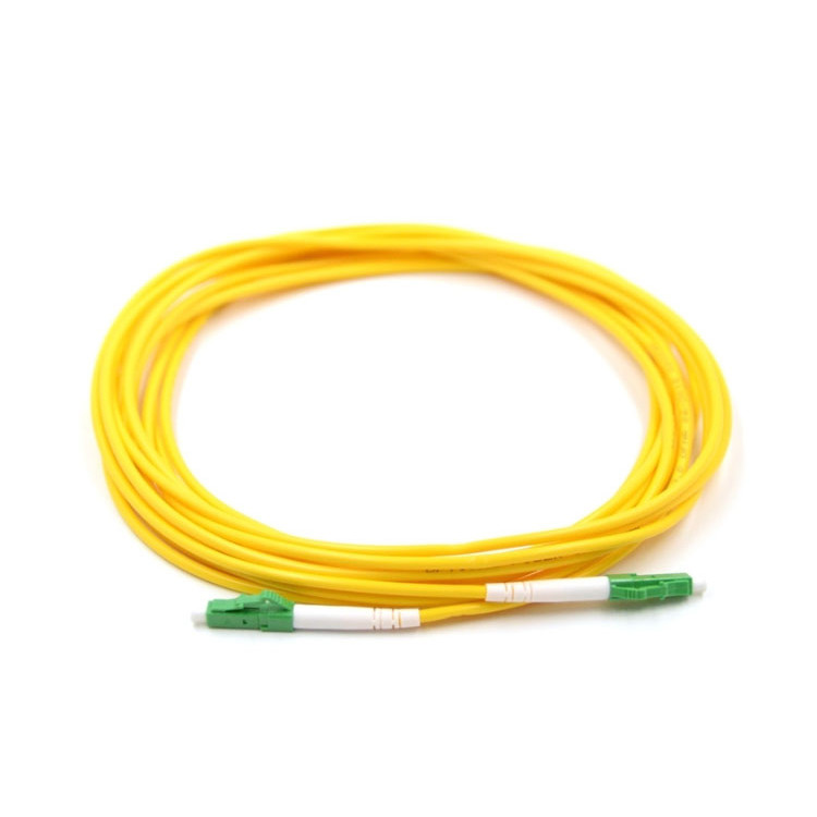 3 Meters LCAPC Single Mode Simplex Patch Cord LSZH PVC Jacket