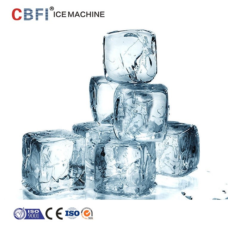 2000kg 3000kg Ice Cube Making Machine For Business Bar Ice Making Plant