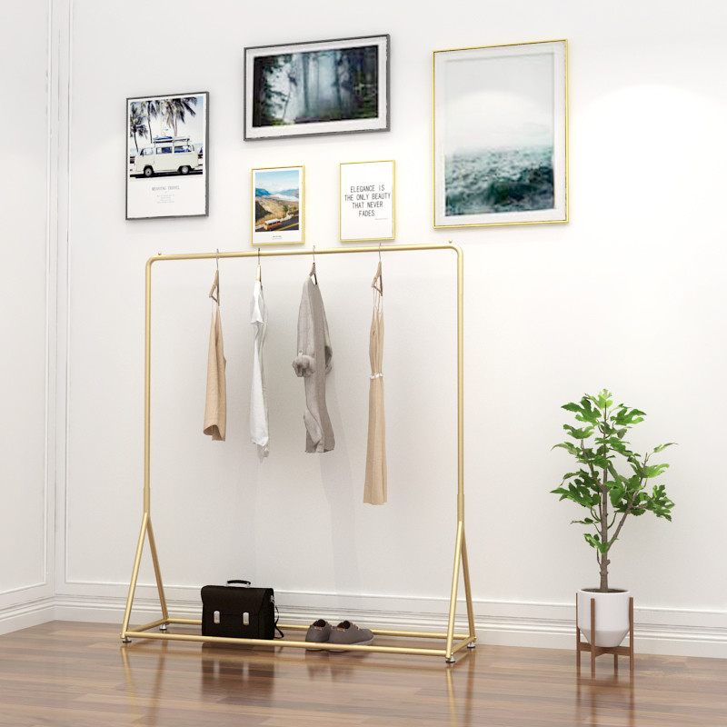 OEM Clothes Display Hanger Stand Shinny Brushed Electroplated Polished Surface