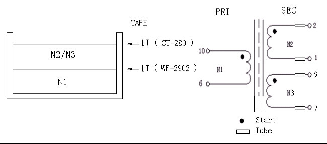Customized High Frequency Isolation Transformer , EE11.5 Small High Voltage Transformer