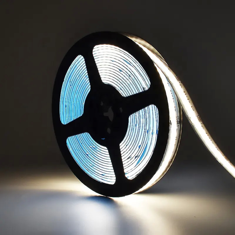 Dotless RGB+CCT COB LED Strips 840Chips/M RGB+ 3000 - 6000K 21W/M