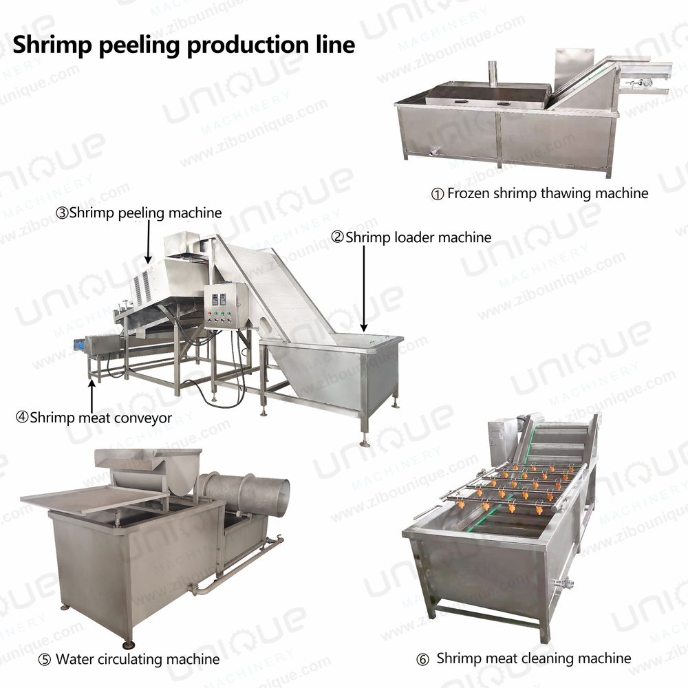 300 kg/h Capacity Shrimp Skin Peeling Machine with State-of-the-Art Cleaning System