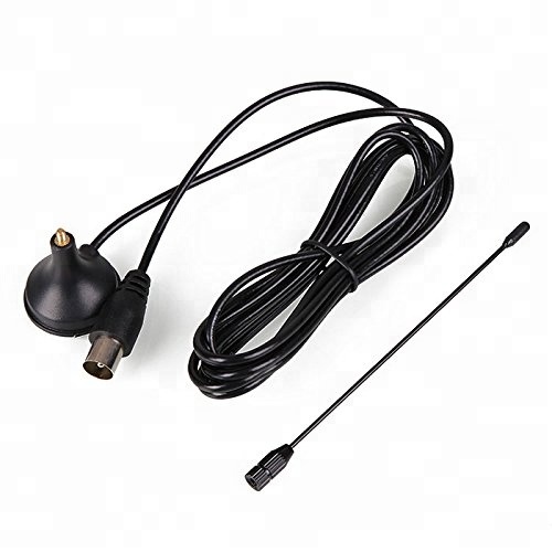 Direct Current Protected High Gain Car Radio Antenna with Magnetic Base and IEC Connector