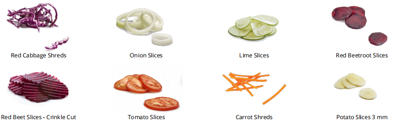 High Capacity Centrifuge Slicer For Potato Chips 16 Cutting Stations
