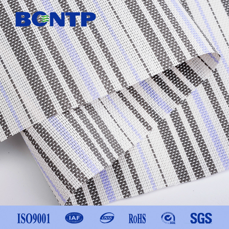 Outdoor Furniture PVC Mesh Fabric Woven Vinyl PVC Fabric For Beach Chair