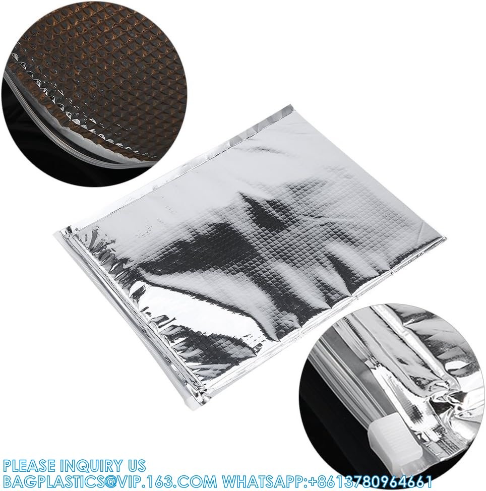 Insulated Sandwich Bags Food Storage Bag,Reusable Thermal Food Storage Pouch For Picnic Travel Camping