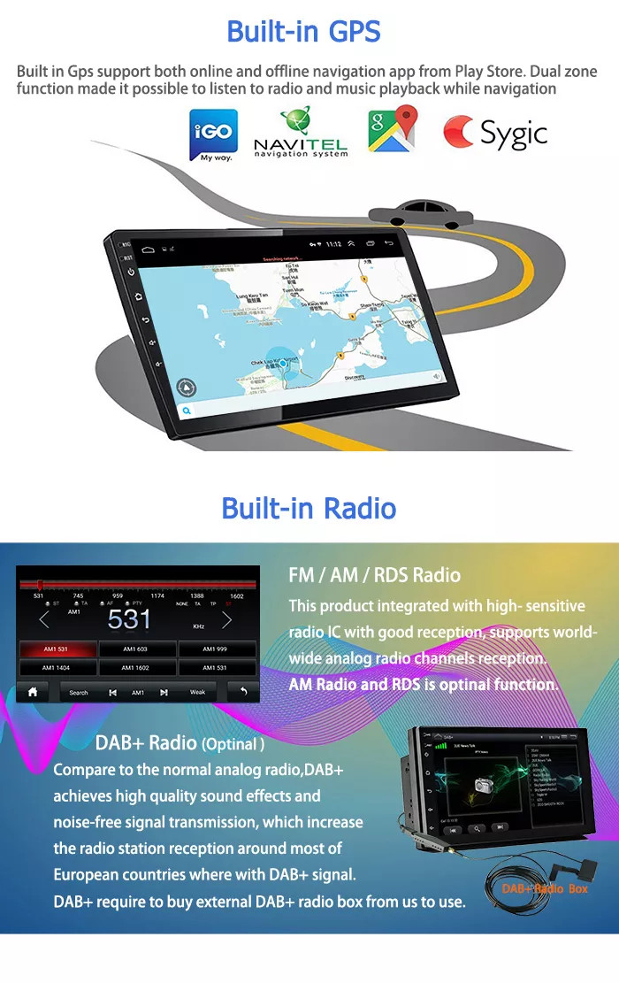 32GB Touch Screen DVD Radio